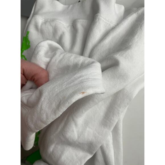 Urban Outfitters Project Social T Skeleton Hoodie Small Medium Zip Up Sweatshirt - Picture 8 of 12